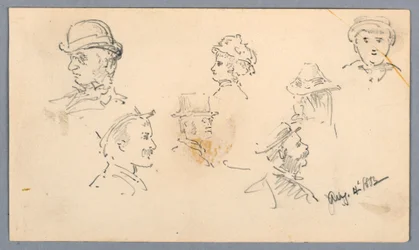 Sette Schizzi di Teste