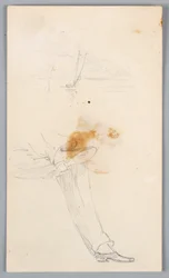 Schizzo di gambe incrociate