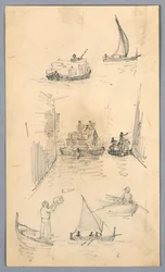 Schizzi di barche