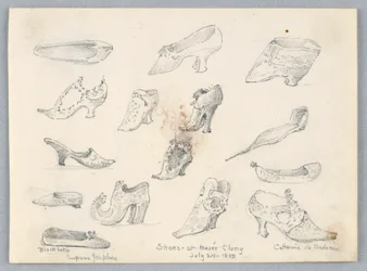Schizzi di scarpe