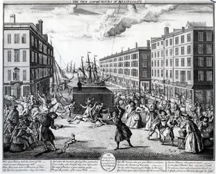 La Vista e gli Umori di Billingsgate, 1736