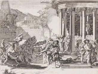 Sinorix portato fuori dal tempio dopo essere stato avvelenato, 1650-1700