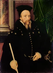 Ritratto di William Cecil, 1° Barone Burghley (1520-98) Lord Gran Tesoriere