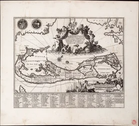 Mappa delle Isole Estive, alias Barmudas dictarum