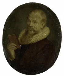 Ritratto di Theodorus Schrevelius, Rettore della Scuola Latina a Leida