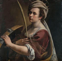 Autoritratto di Santa Caterina d