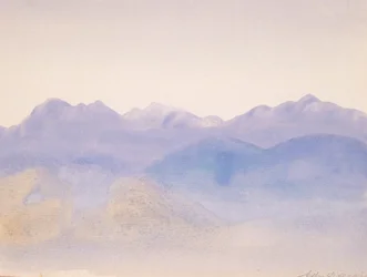 Nebbia blu