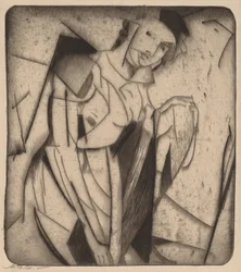 Figura nel vetro