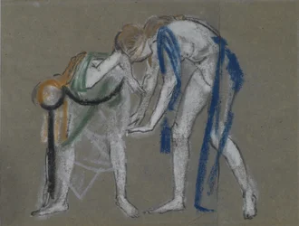 Studio di due ballerine, c.1915-20