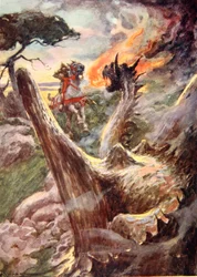 San Giorgio e il drago, c.1925
