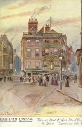 Londra Scomparsa - Holywell Street e Wych Street, dallo Strand