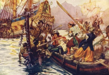 La lotta nella Baia del Massacro