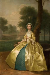 Ritratto di una donna in oro