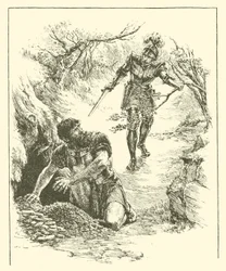 Sir Guyon, Il Regno di Plutone (incisione)