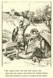 Il cavaliere della croce rossa, L