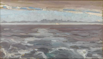 Vista lontana di Venezia