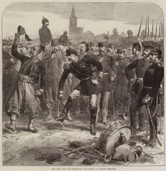 La Guerra, Caduta di Strasburgo, Partenza dei Prigionieri Francesi