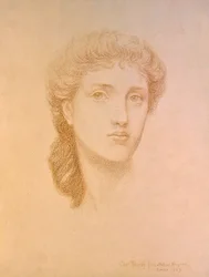 Testa di una ragazza
