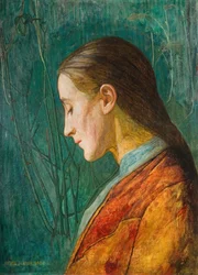 Ritratto di una signora riflessiva