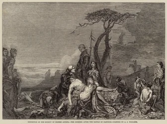 La mattina dopo la battaglia di Hastings