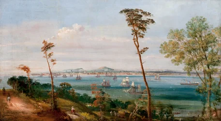 Dundee da est di Craighead, East Newport