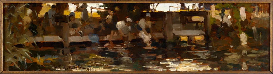 Le lavandaie, 1880