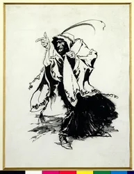 Briar Rose - La Tredicesima Fata, illustrazione da Fiabe dei Fratelli Grimm, tradotto da Mrs Edgar Lucas, pubblicato nel 1900
