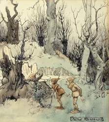 Elfi in un Bosco, 1908
