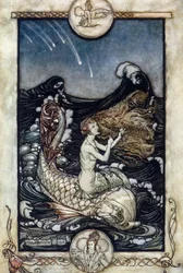 Illustrazione di Arthur Rackham per Il Sogno di una Notte di Mezza Estate di William Shakespeare