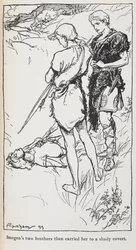 Illustrazione di Imogene e i suoi fratelli da 