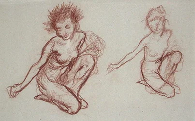 Demone inginocchiato