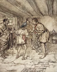 Lasciami interpretare anche il leone, illustrazione da 