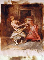 Studio per una strega e una fanciulla