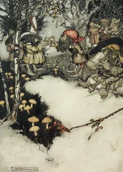 Bevevano il loro liquore in profondo silenzio, 1905