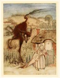 Beh! ridacchiò, sono fortunata!, da Fiabe inglesi, pub. 1922