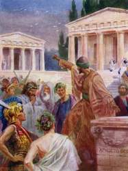 Paolo che predica ad Atene