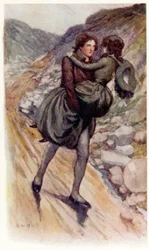 Illustrazione per Orgoglio e Pregiudizio di Jane Austen