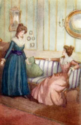 Illustrazione per Orgoglio e pregiudizio di Jane Austen