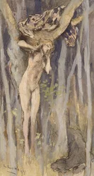 Amadriade - Spirito di un albero, c.1890