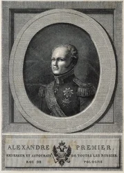ALESSANDRO I di Russia (1777-1825). Zar di Russia (1801-1825).