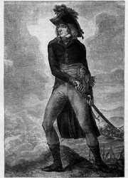 Bernadotte Carlo XIV (1763-1844) re di Svezia e Norvegia (1818-44) - Ritratto di Carlo XIV (Jean de Suede) (Jean Baptiste Bernadotte) (1763-1844) dal dipinto di Hilaire Ledru