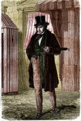 François René de Chateaubriand, scrittore e politico francese.