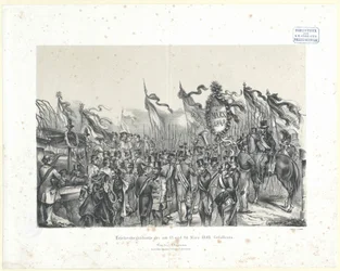 Funerale dei caduti in azione il 13 e 14 marzo 1848