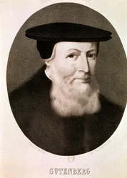 GUTENBERG Johannes: Ritratto (acquaforte)