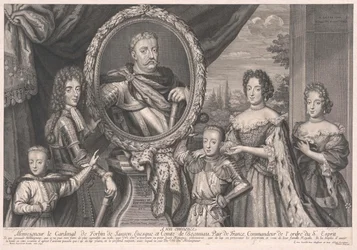 Re di Polonia Johann III Sobieski (stampa)