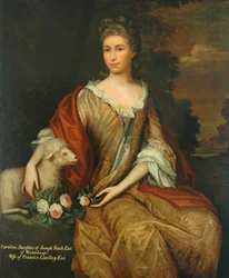 Mrs Lindley, nata Caroline Finch (olio su tela)
