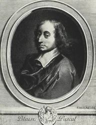 PASCAL, Blaise (1623-1662). Matematico, fisico e filosofo francese. Incisione