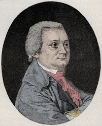 Ritratto August Wilhelm Iffland, attore e commediografo tedesco -