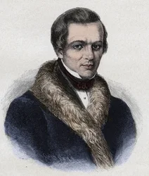 Ritratto di Aleksey Koltsov poeta russo - Ritratto di Alexei Koltsov poeta russo