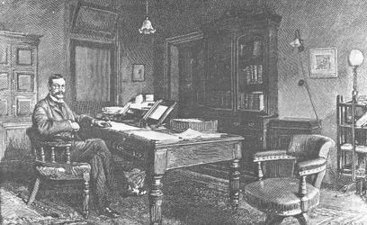 Ritratto di Arthur Conan Doyle (incisione)